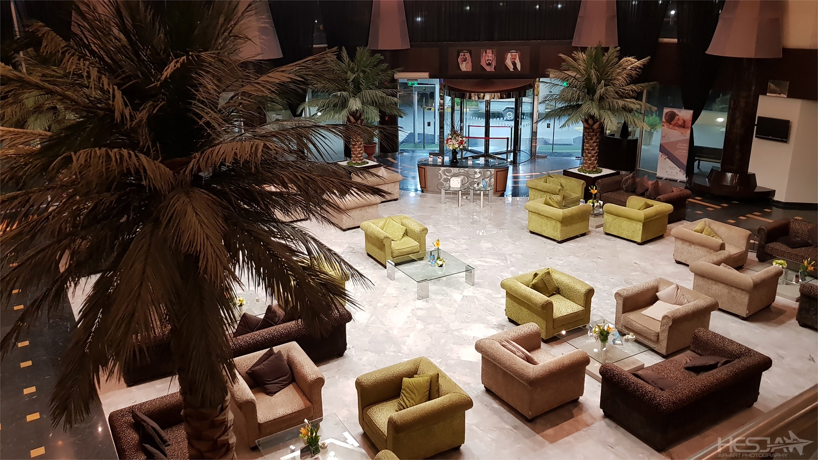 Lobby naszego hotelu