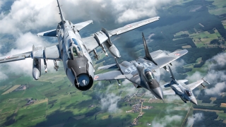 22 czerwca 2016, Krzesiny, Air-2-Air with Polish Air Force! Su-22, MiG-29 i F-16
