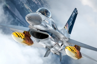 10 września 2017, Sanicole Air-to-Air nad Belgią, Belgian Air Force General Dynamics F-16AM Fighting Falcon